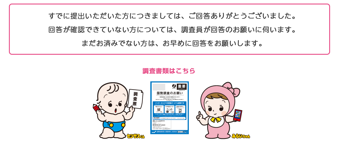 インターネット回答期間 9/14〜10/7
